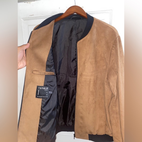 Microsuede topman jacket - Picture 2 of 3